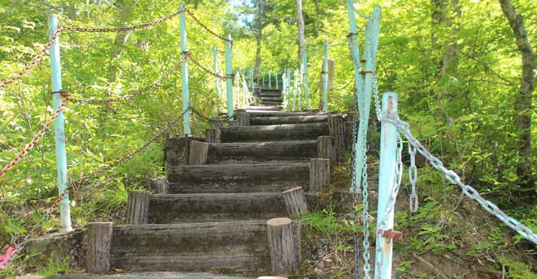 秋山郷「蛇淵の滝」